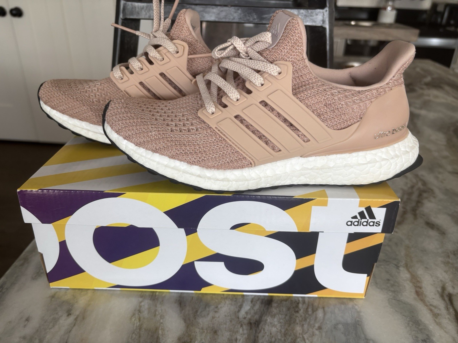 NIB New Rare Adidas Ultraboost 1.0 Blush Womens 6 Fits 6.5 Euro 37 1/3 Sneakers