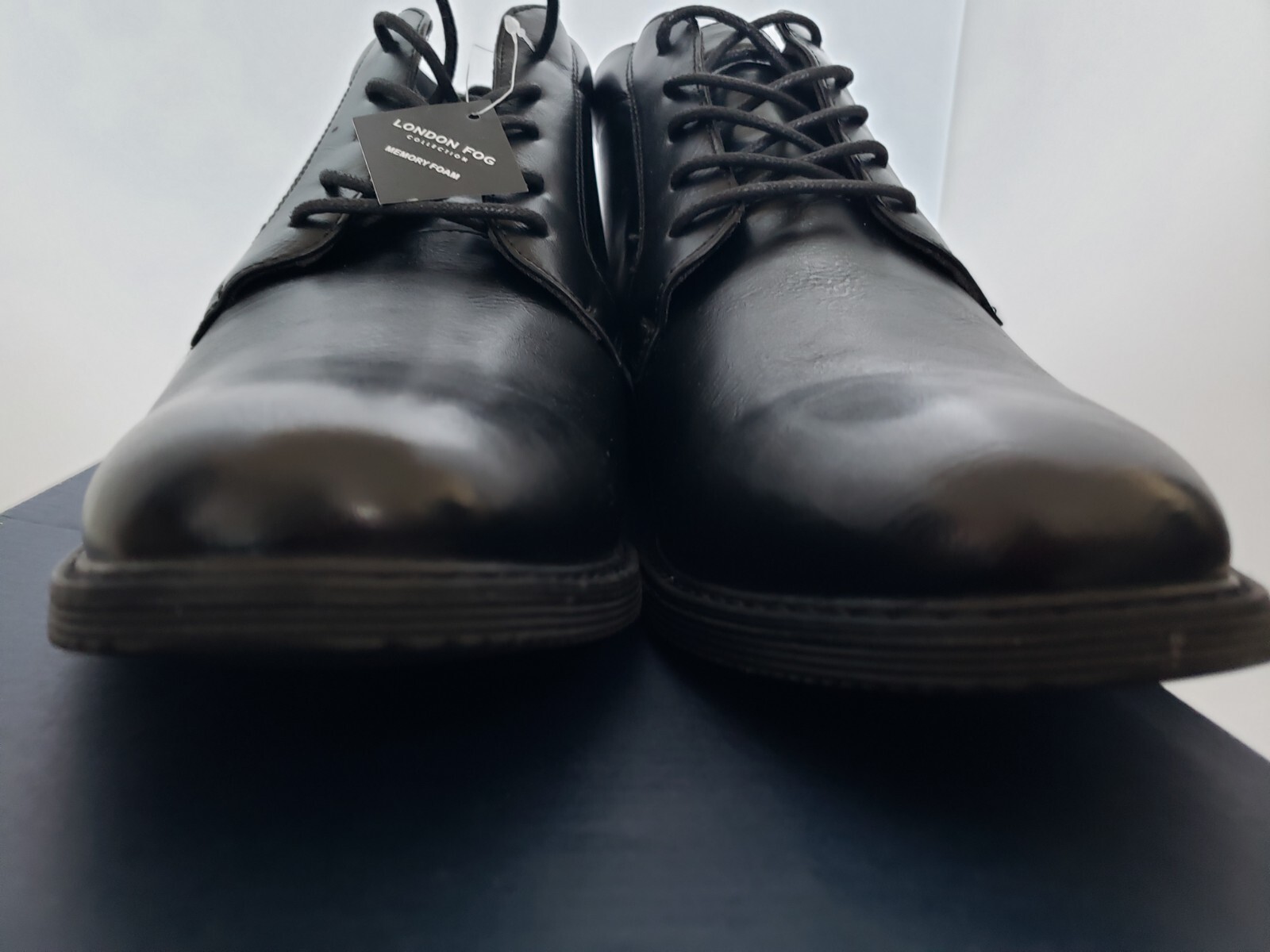 London Fog authentic brand-new men’s Tyler chukka, color black, size 11.5M