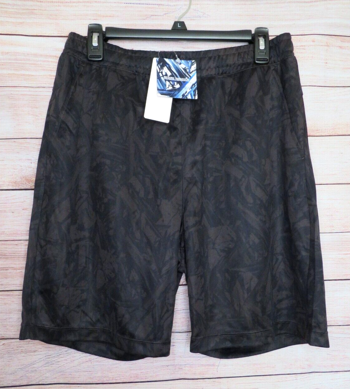Uniqlo x Meguru Yamaguchi Men DRY-EX Printed Shorts Black XL NWT