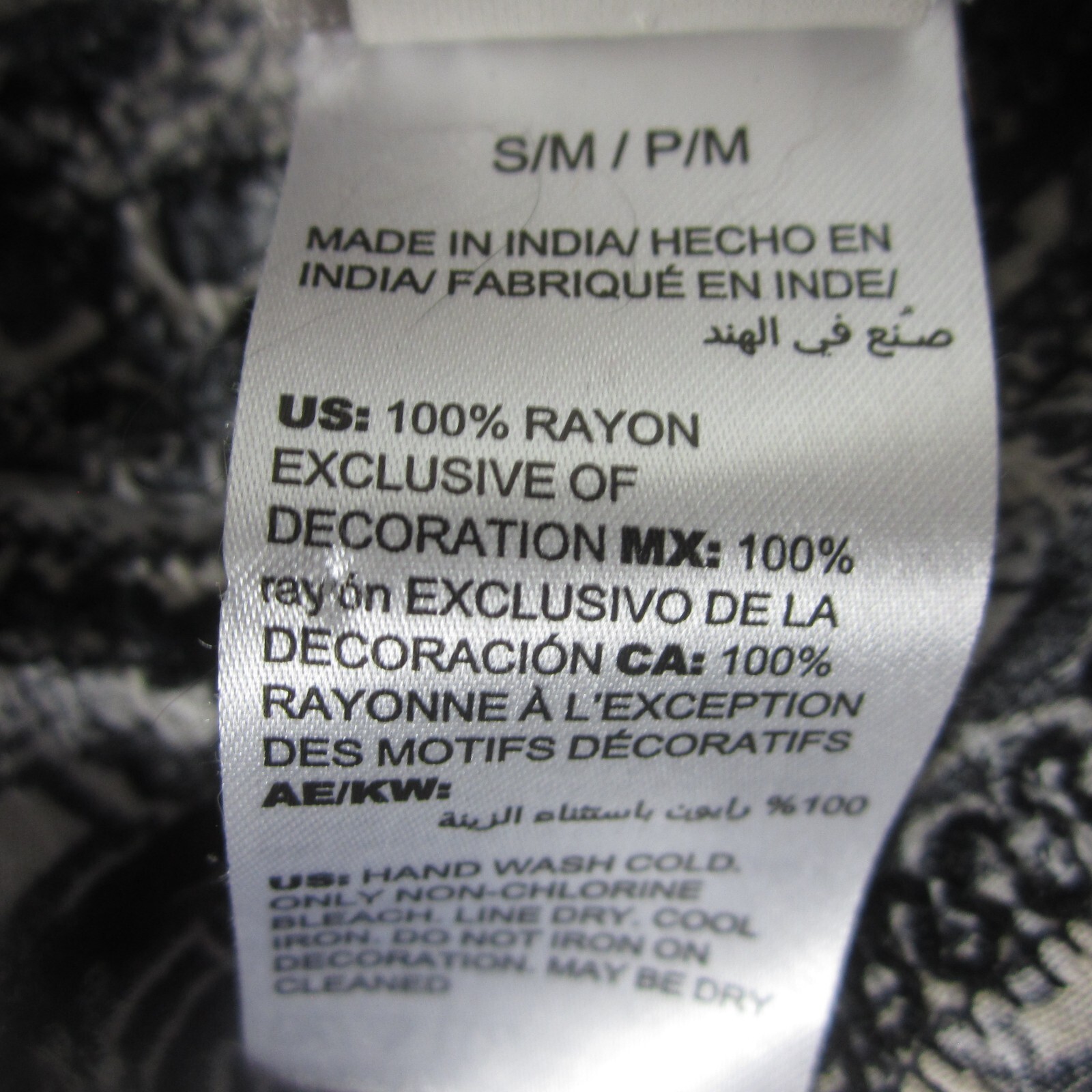 Chicos S / M Pink Black Beige Embroidered Open Front SS Cardigan Boho Paisley
