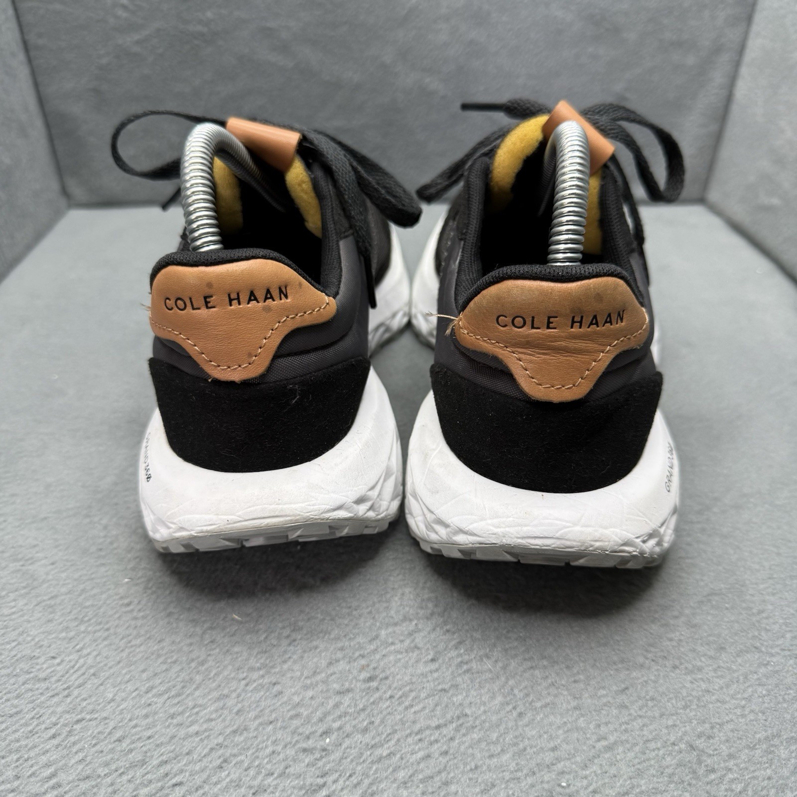 Cole Haan Zerogrand All-Day Runner Womens 7.5 Black Gray Grand 360 Sneakers