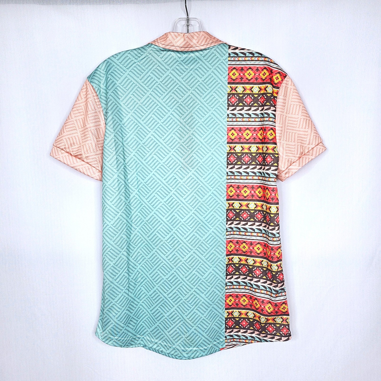 DUVAL Men’s Cabana Shirt Shorts Set Size S Tropical Resort Vacation NWOT