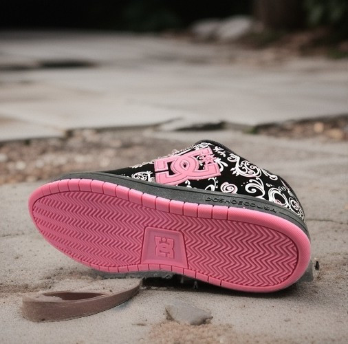 Women’s DC Gaveler SE – Black/Pink/Leopard