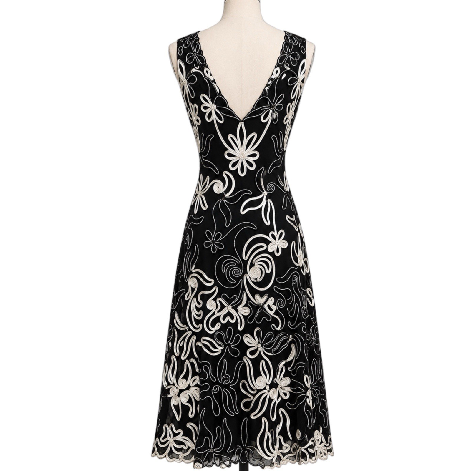 Phase Eight Dress & Shawl Set Uk 14 Applique Detail Wedding Cruise Races