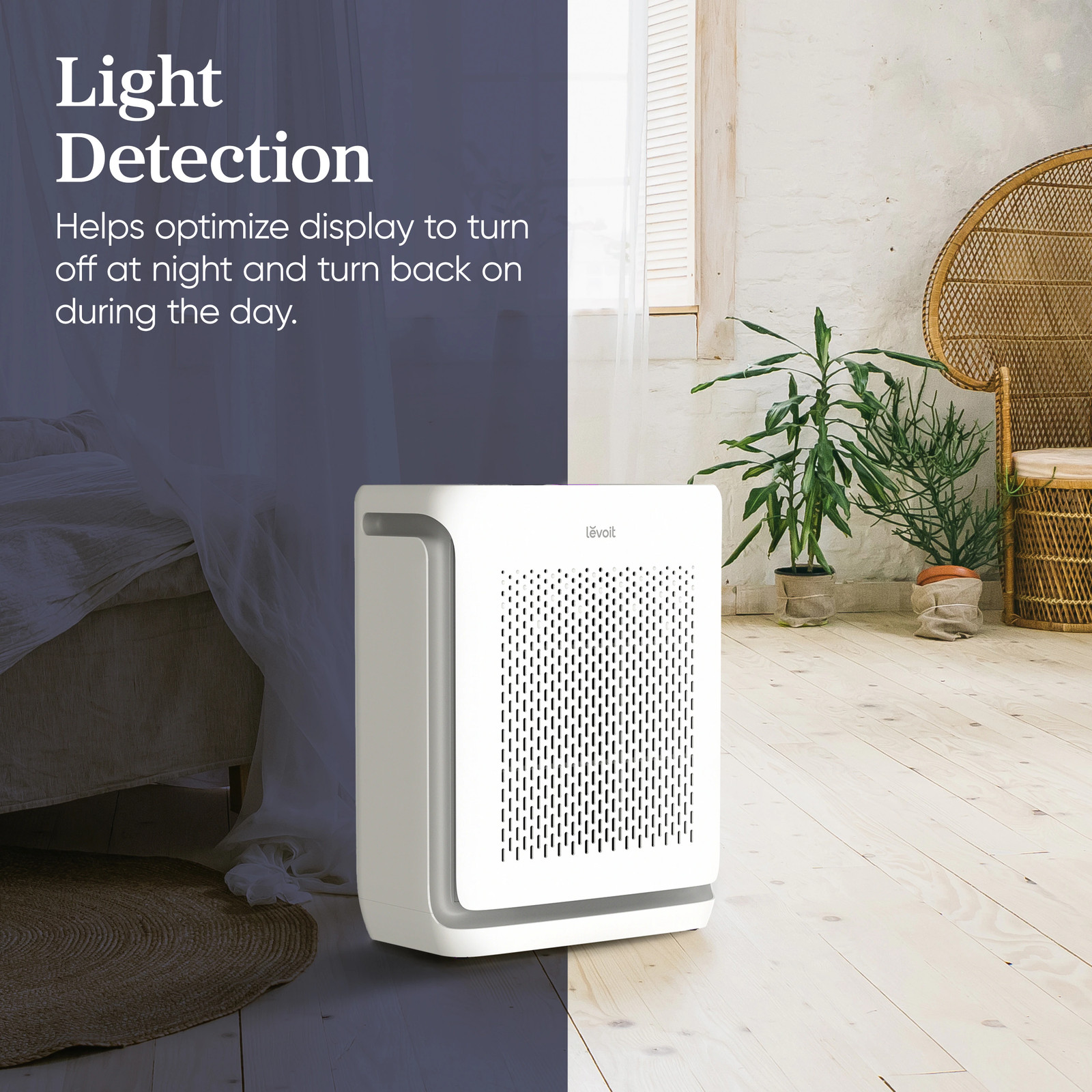 Levoit Vital 200S-P Smart Compatible White Activated Carbon Air Purifier (|16746