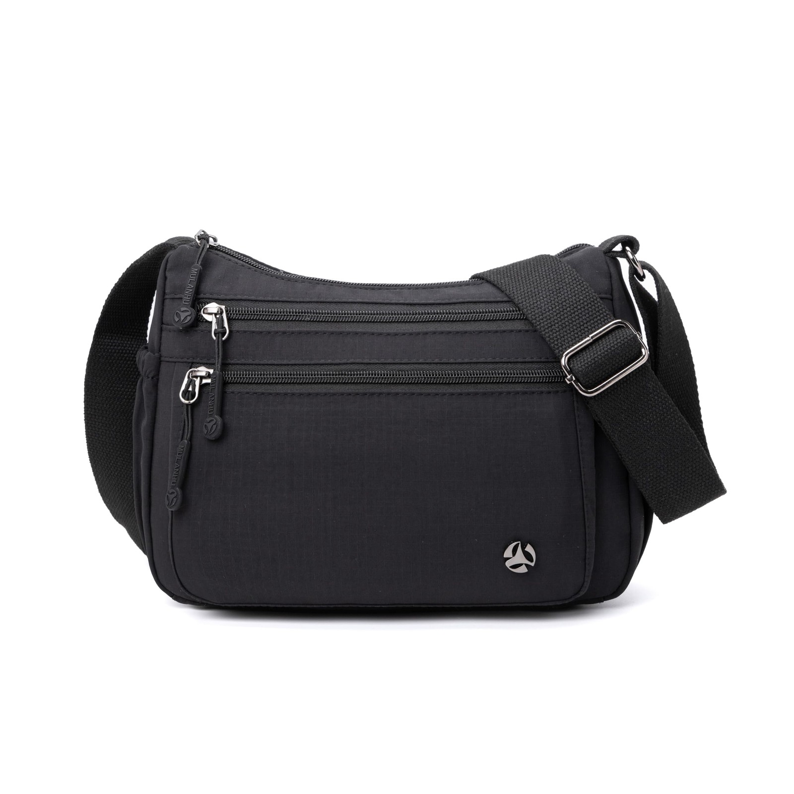 Wytidian Crossbody Bags for Women Waterproof 11 x 3.9 x 7.9 inches, Black