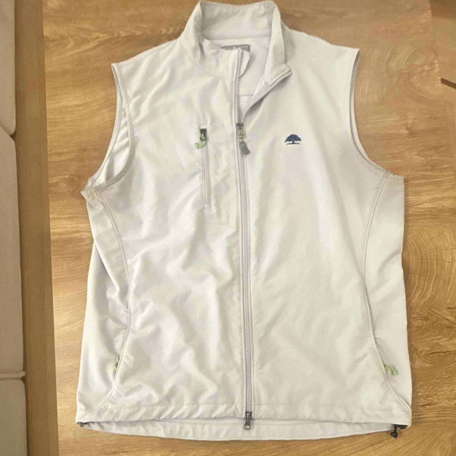Peter Millar Men’s White Golf Logo Vest M