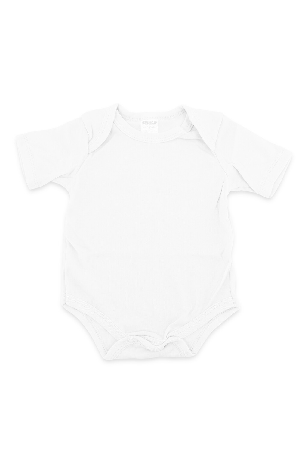 4 Baby Romper Bodysuit Jumpsuit Short Sleeve Print Solid Size 3-6 M 6-9 M 9-12 M