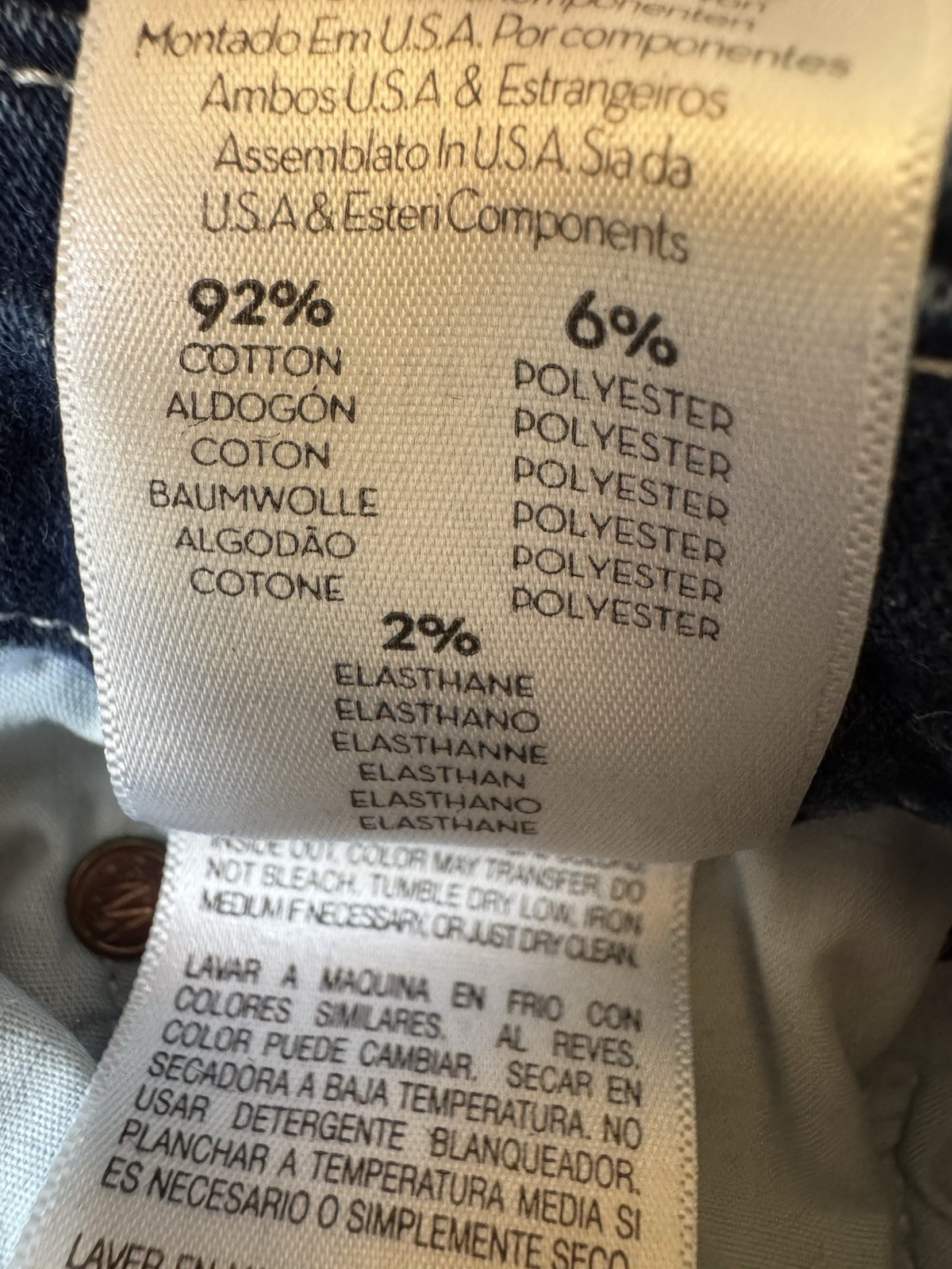 Mother Blue Jeans High Waisted Looker Ankle in The Road to Paradise Size 27