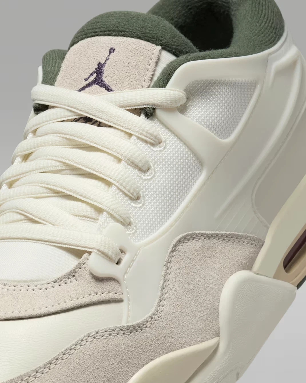 Air Jordan 4 RM Men’s Size 13 Sail/Dark Raisin-Light Cream FQ7939 105 Fast Ship