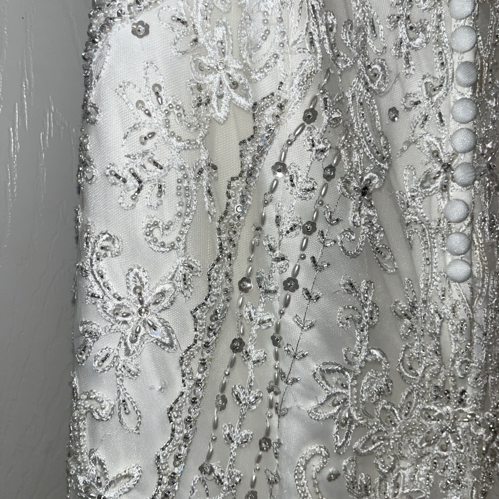 Mori Lee Wedding Dress With Train (Ivory) Size 10 Style 8275 New With Tags