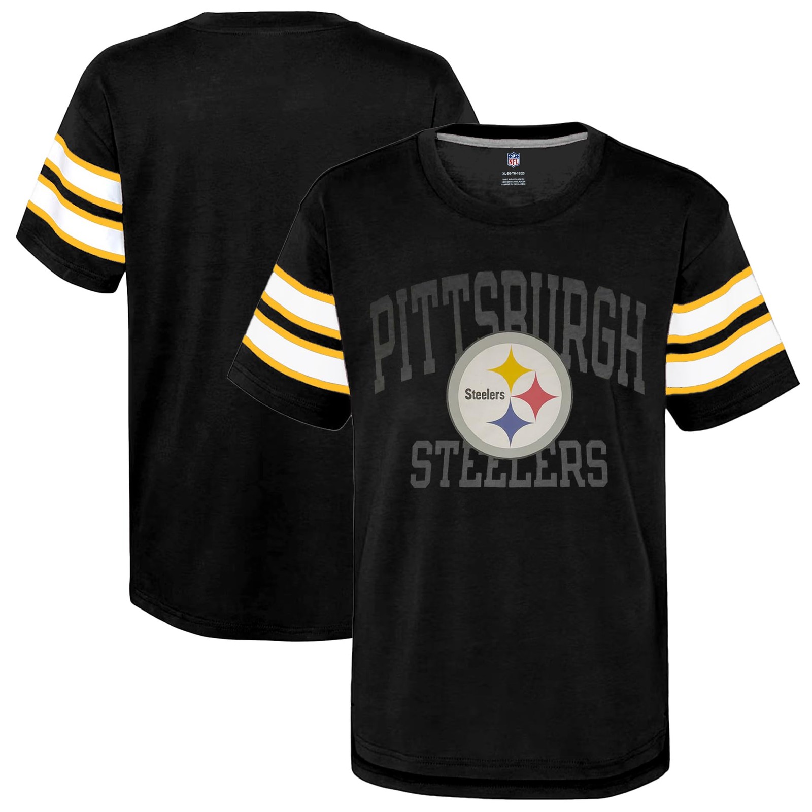 Outerstuff NFL Kids Youth 8-20 Team Official Stripe Wordmark Primary Logo