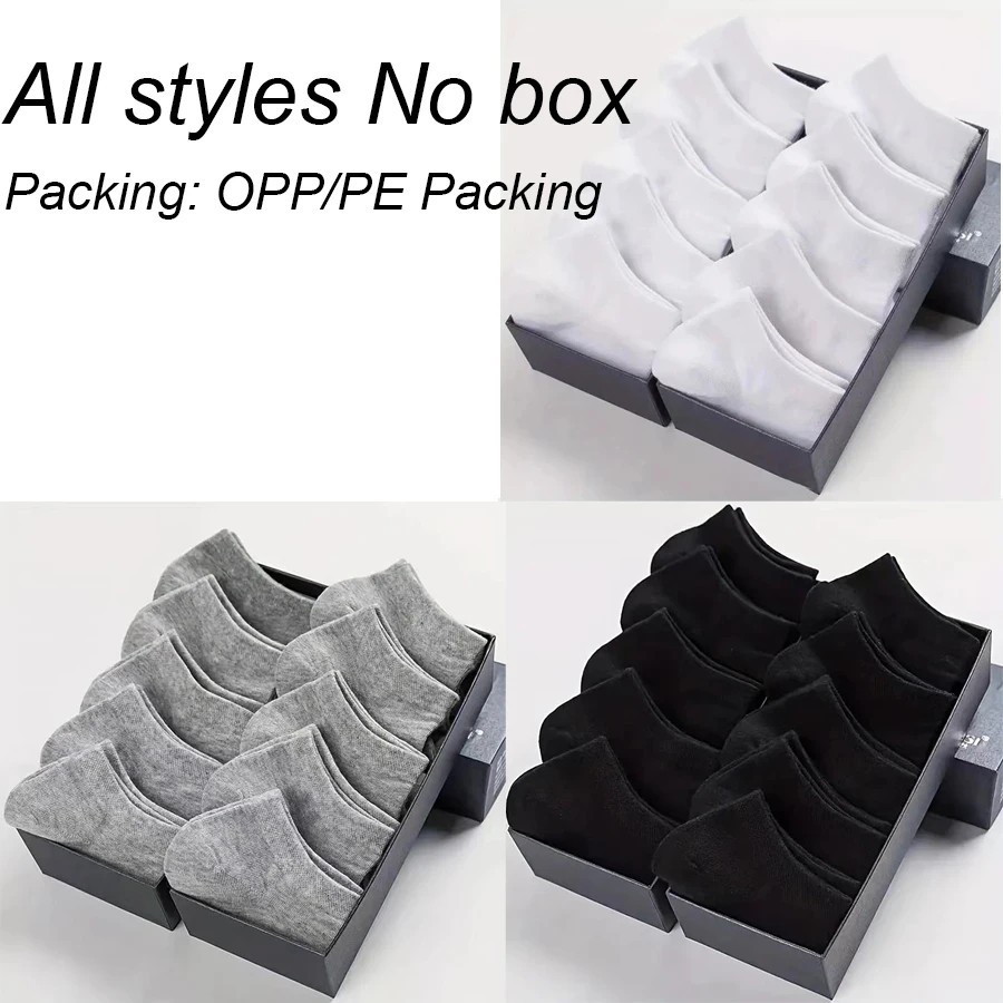 10/12/20/40 Pairs Men Boat Socks Business Sport Sweat Absorption Mature Summer A
