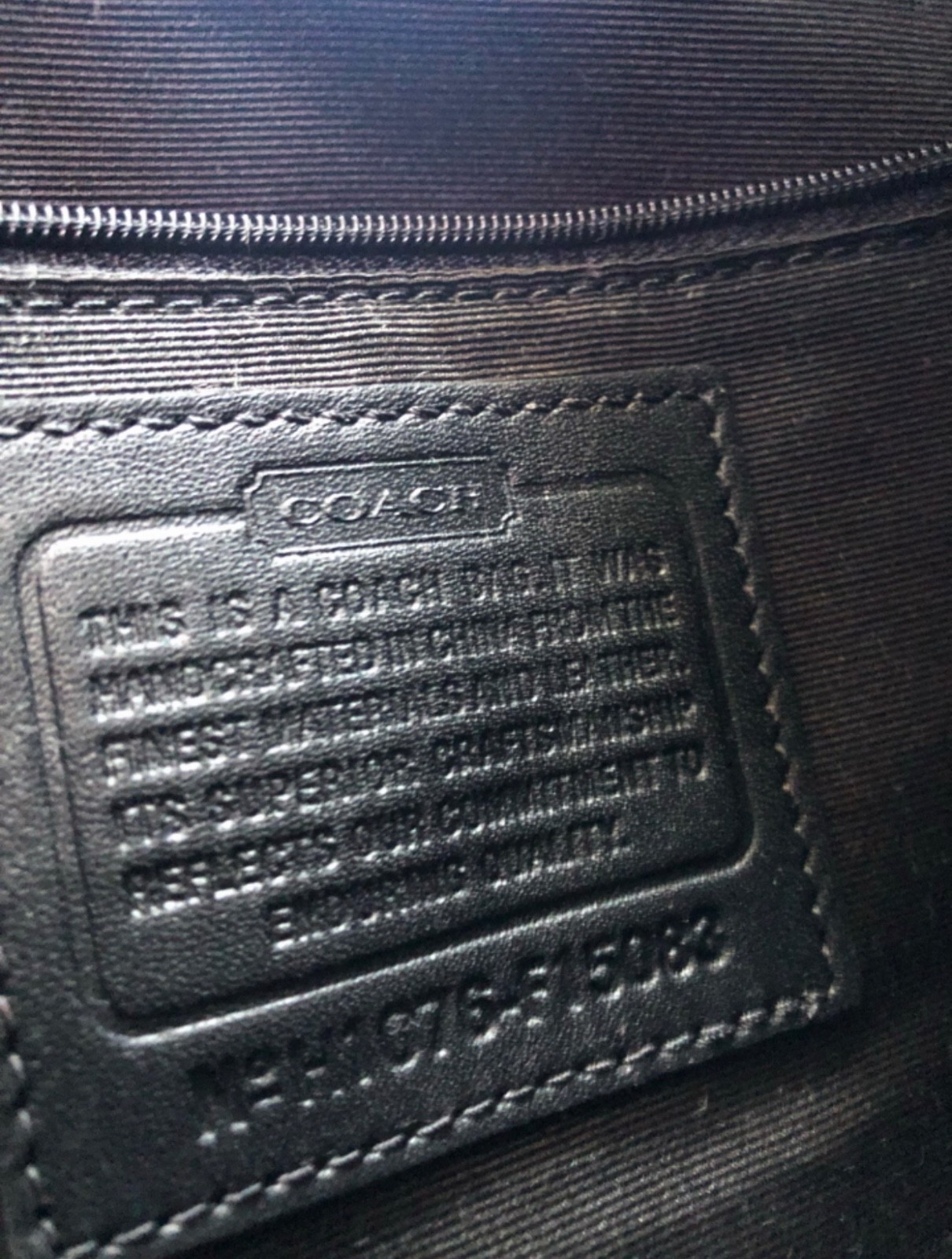 Coach Soho Lynn Large Hobo Shoulder Y2K Bag Brown Canvas F15083