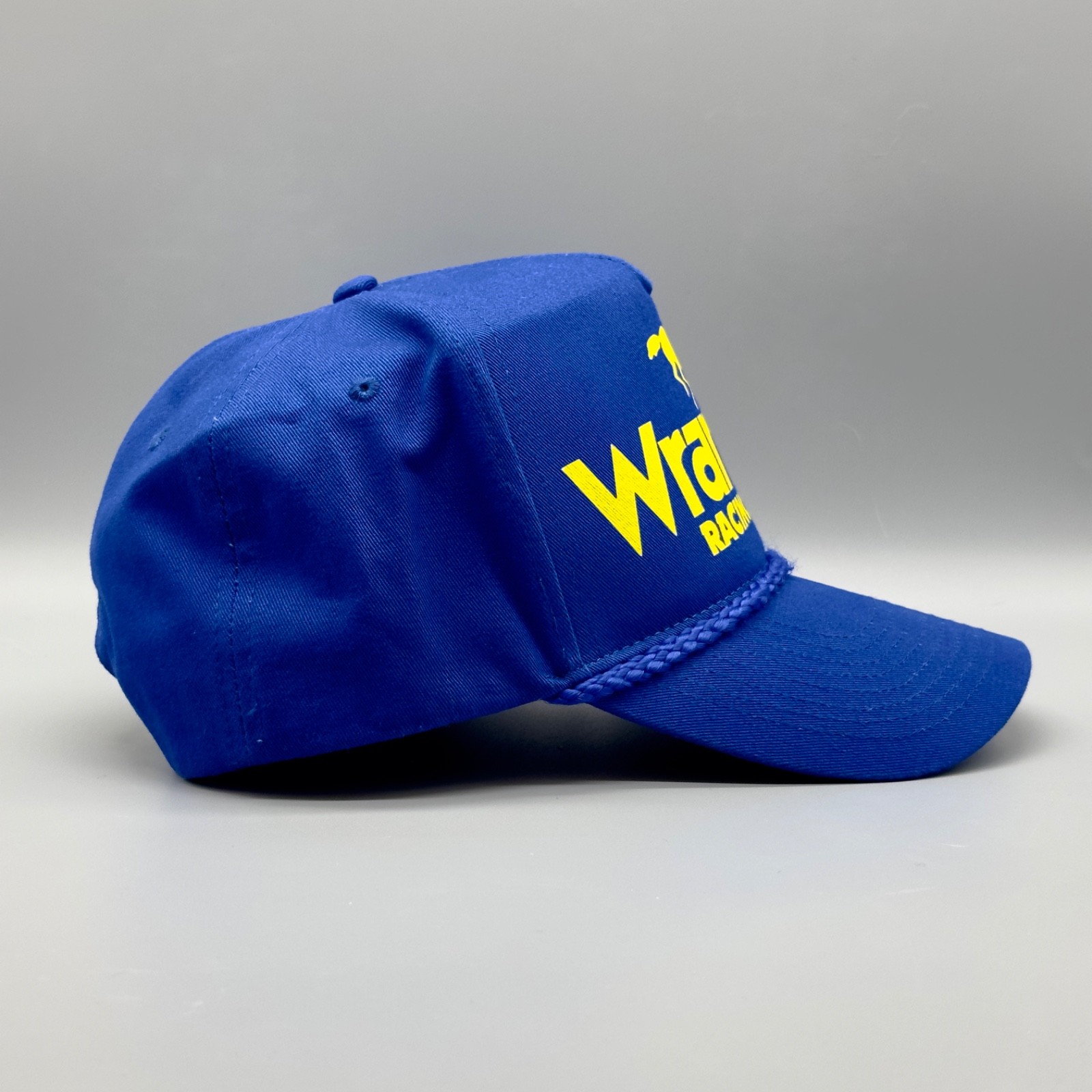Wrangler Racing Team Hat Vintage Retro Dale Earnhardt NASCAR Trucker Rope Cap