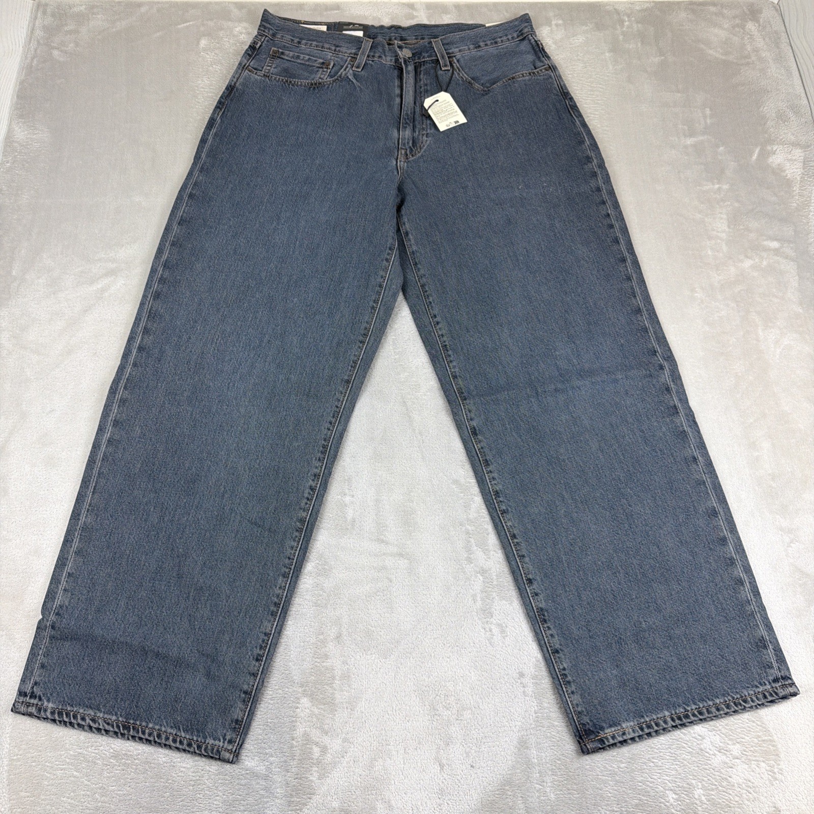 Levi’s Premium 578 Baggy Denim Jeans Men’s Size 34×32 Blue Cotton Y2K
