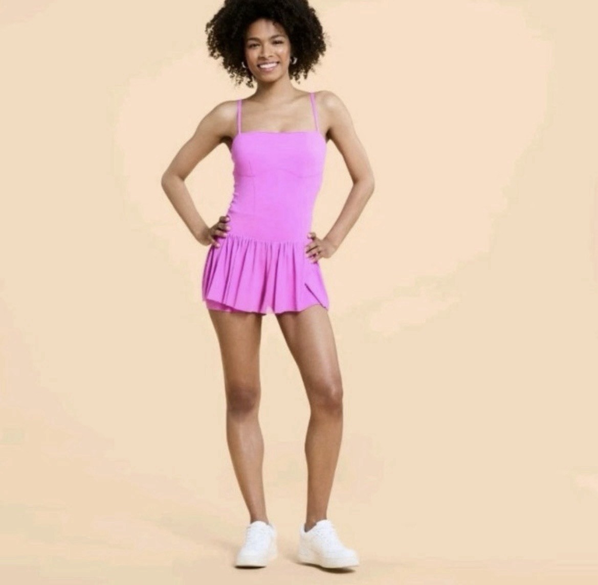 Blogilates Women’s Barre Active Romper – First Bloom – Womens Medium