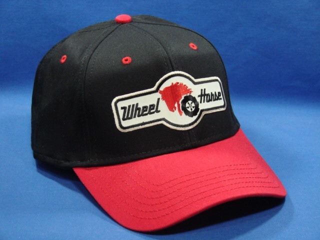 Wheelhorse Garden Tractor Hat – Red/Black – Low Crown