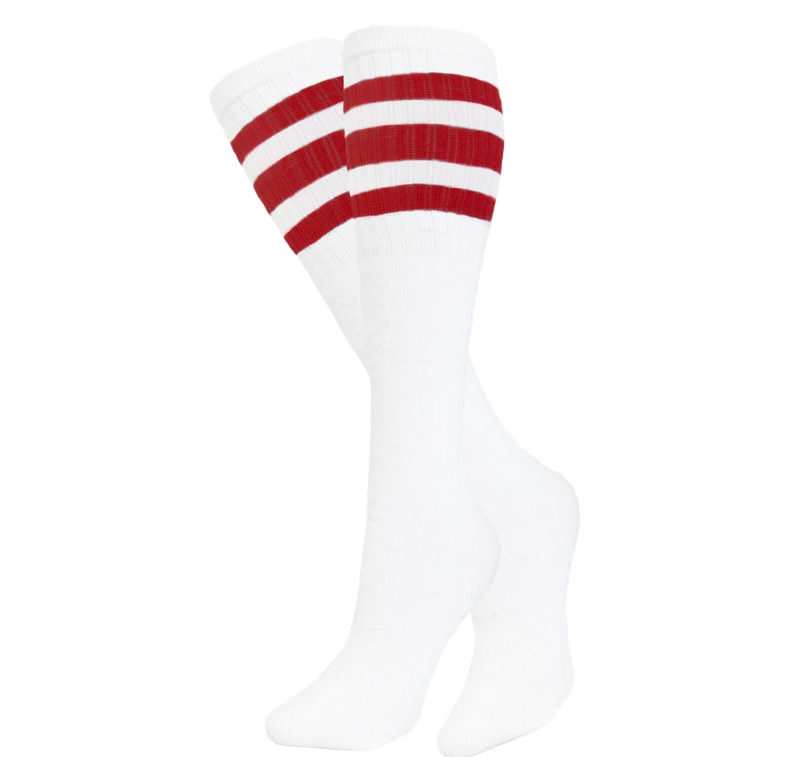 5 PK TUBE SOCKS COTTON ASSORTED COLOR STRIPES 22 INCH SPORTS SOCKS OLD SCHOOL