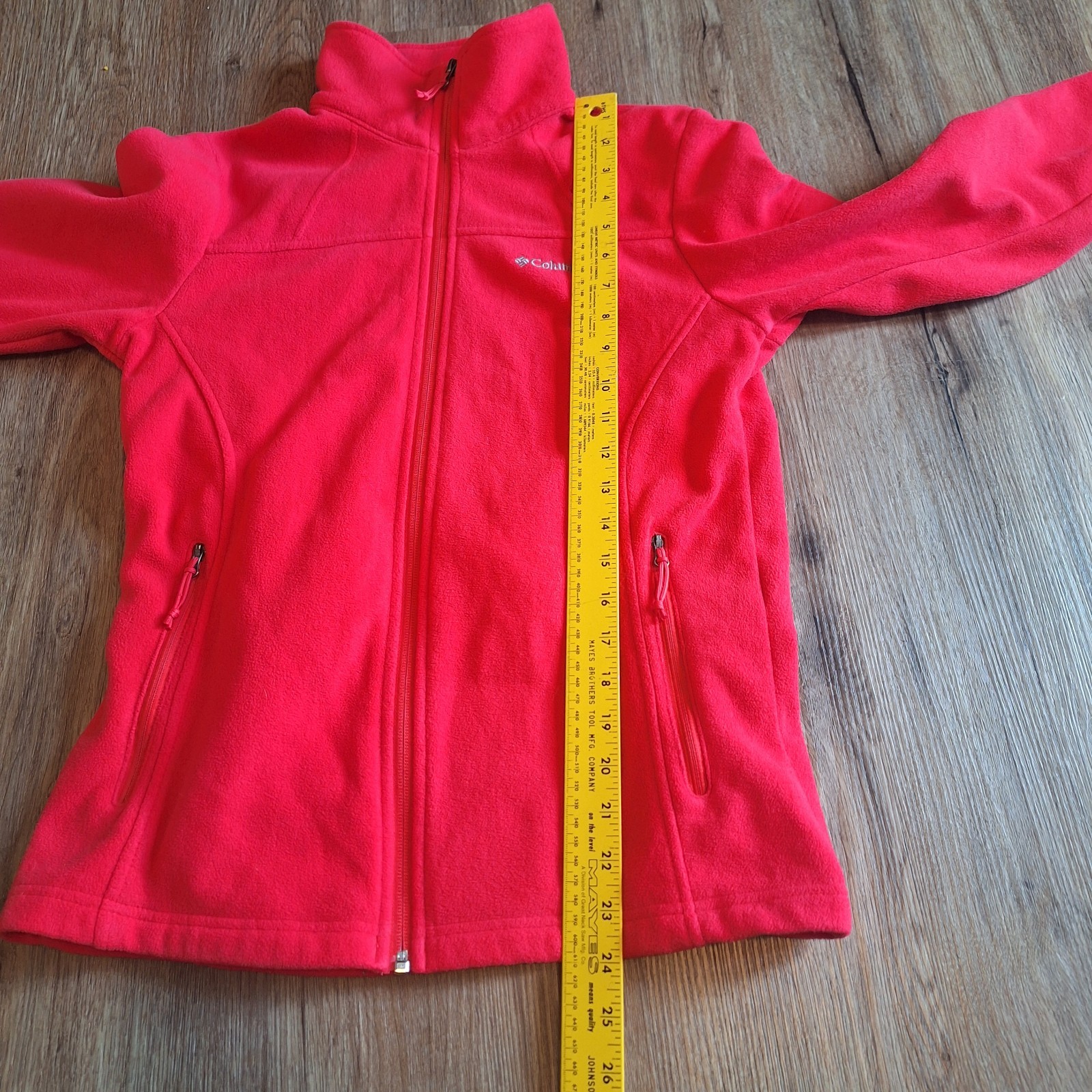 Columbia Womens Fast Trek II Full Zip Fleece S Jacket Reddish Layers Outdoors