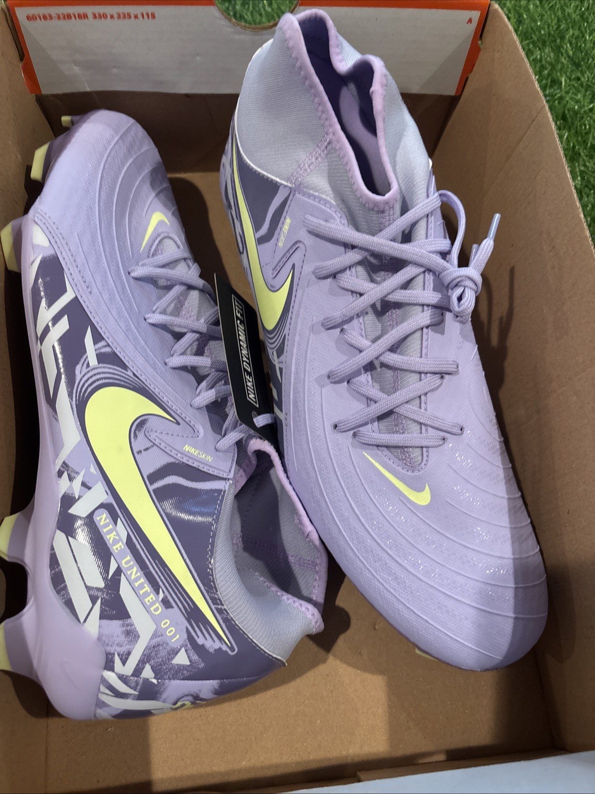 Nike Phantom Luna II Academy Purle FG/MG Soccer Cleat HF1598500 Men Size 11.5