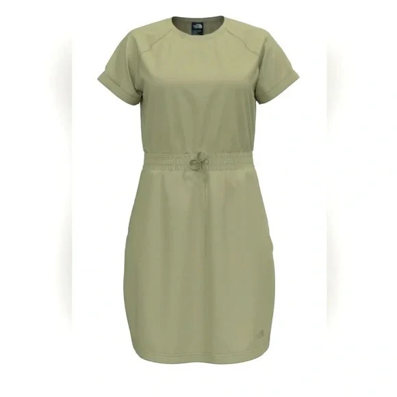 THE NORTH FACE WOMENS NEVER STOP WEARING SHORT SLEEVE DRESS SIZE XS $85 NWT