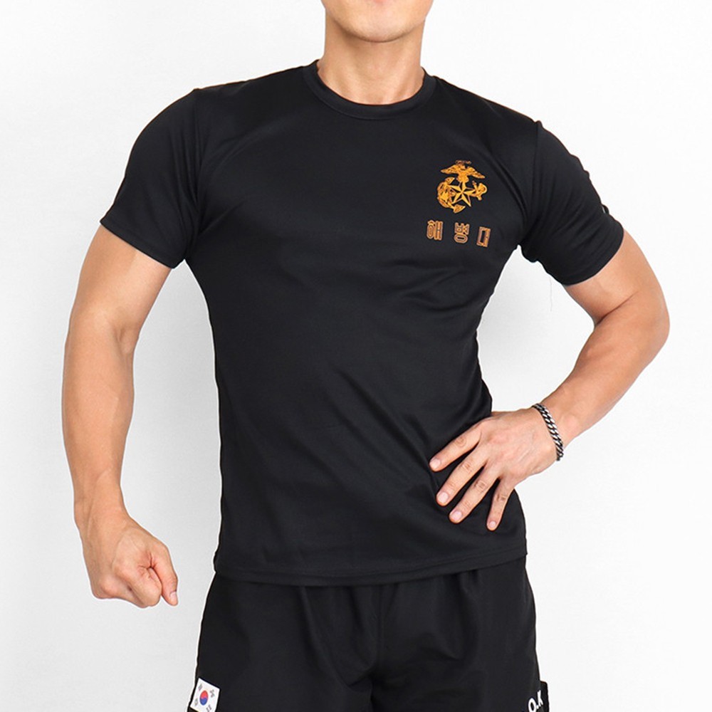 KOREA Marine Corps ROKMC T-Shirt | Cool Dry Military Training Tee S-4XL