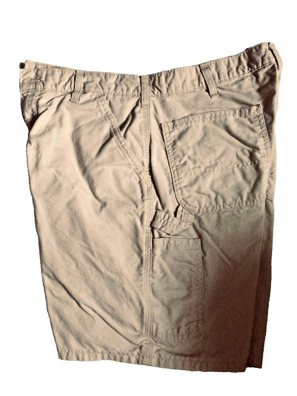 Carhartt B144 PUT Canvas Carpenters mens shorts 34 , 7 1/2 inseam,