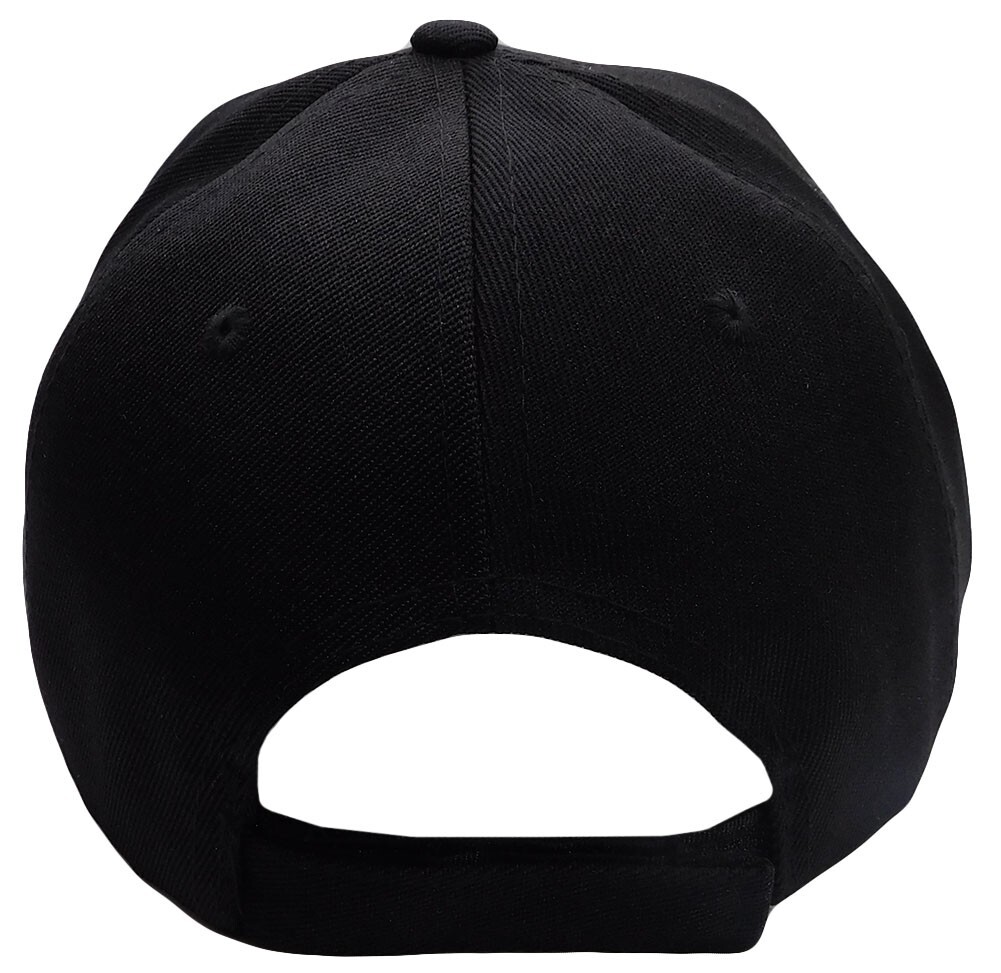 USA Light Grey / Black Flag Detachable Patch “USA” Black Embroidered Hat Cap