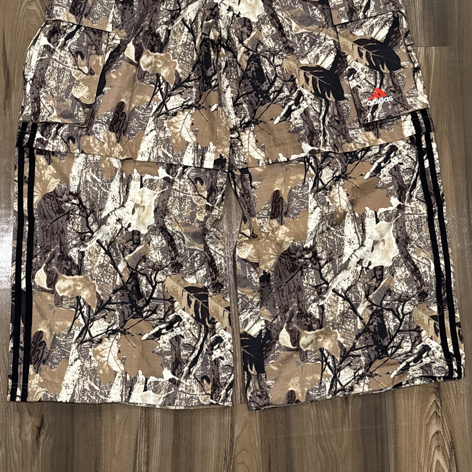 Adidas Originals Camo Cargo Zip-Off Loose-Fit Pants KD6256 Men’s Size 2XL NWT