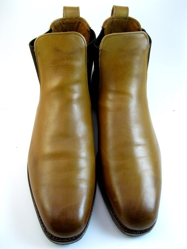 Allen Edmonds “LIVERPOOL” Men’s Leather Chelsea Boots 11 D Walnut (375N)