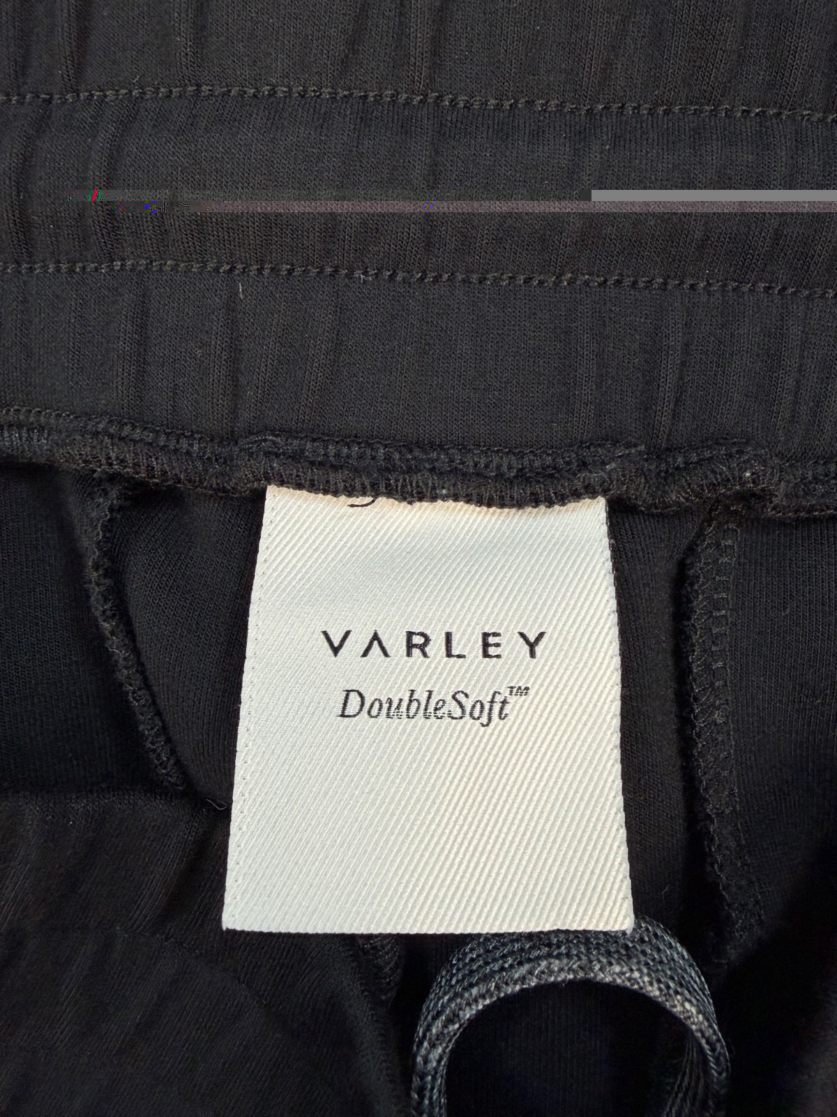 Varley Doublesoft Jogger Pants Womens XL Black Athleisure Lounge Pull On Cozy