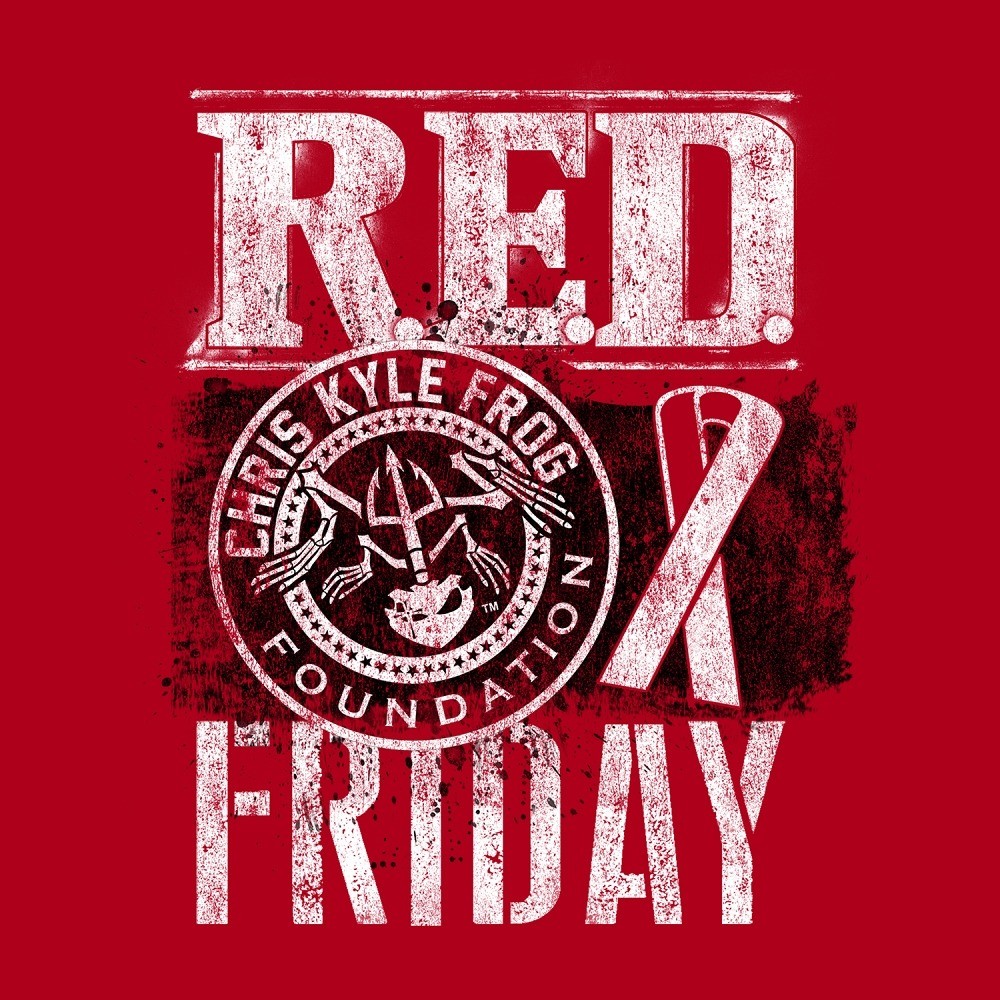 Chris Kyle Frog Foundation Red Friday T-Shirt XXL only. American Sniper Licensed