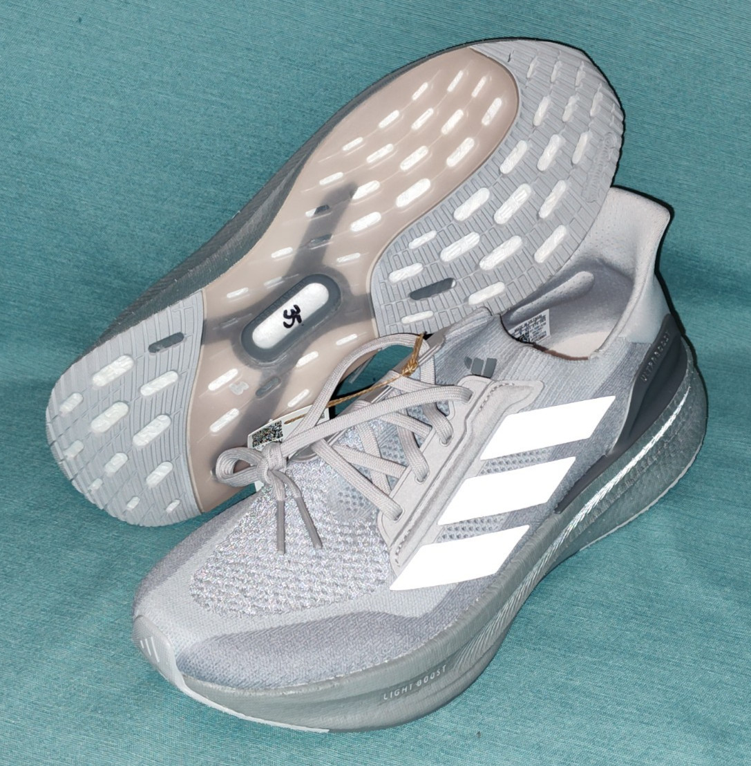 Adidas UltraBoost 5X Running Shoes JQ9077 Grey Halo Silver Size Men’s 13