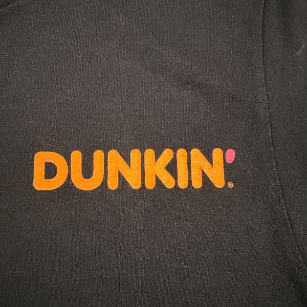 Dunkin Donuts Employee Frosted Donut Graphic T-Shirt SMALL