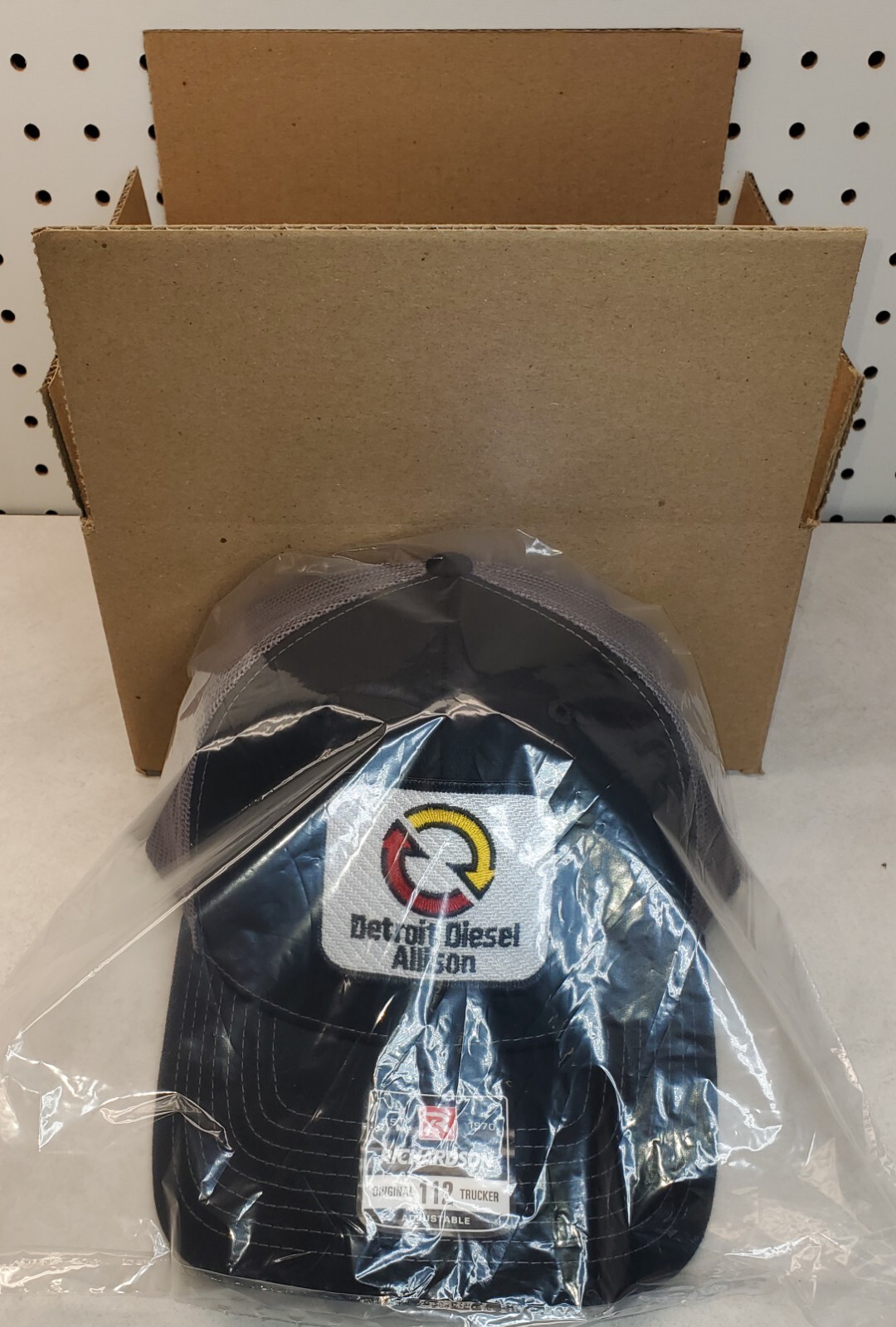 Corvette C5 Patch Richardson 112 Trucker Hat Snapback Black/Charcoal