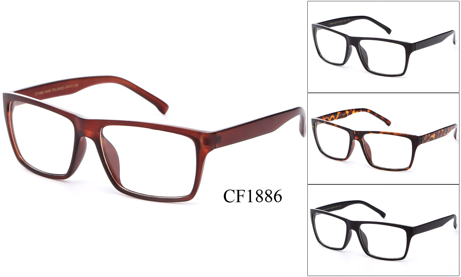 Clear Lens Fashion Glasses Classic Vintage Eyewear Retro New UV 100% Protected