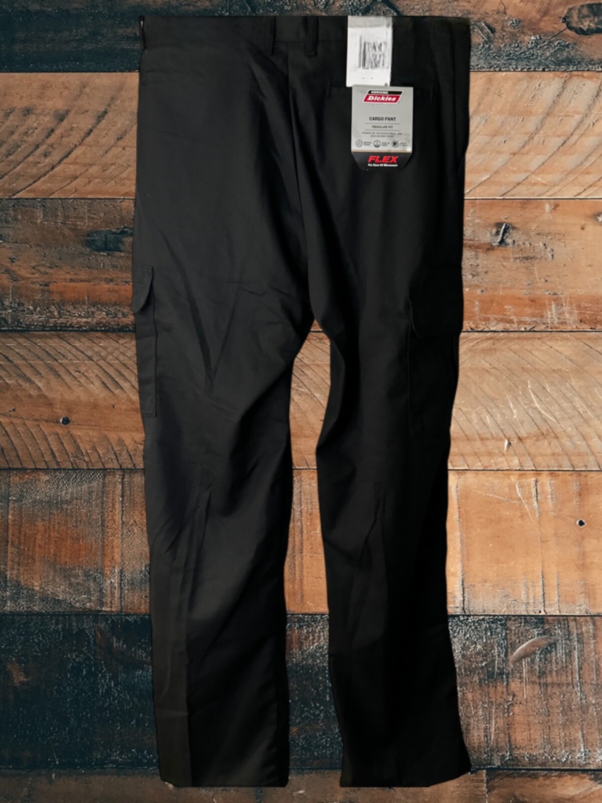 Genuine Dickies Cargo Pant Work Pant Regular Fit Straight Leg Flex Size 42×30