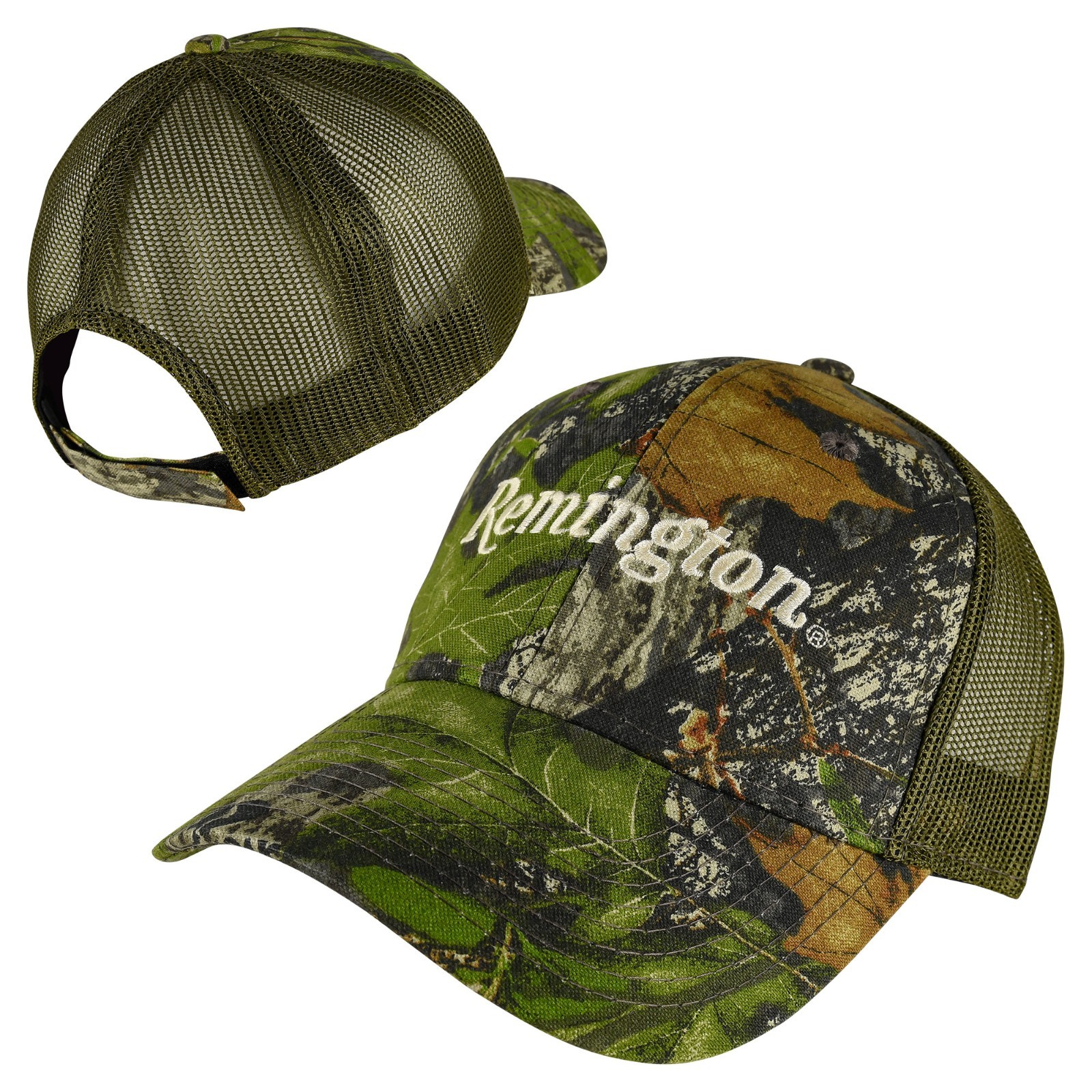 Remington Meshback Cap- MOOBS/OD Green