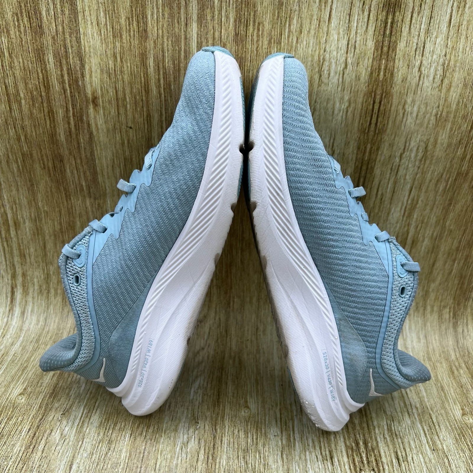 Hoka One One Solimar Women’s Size 8 Druzy White Running Shoes 1123075 DYW