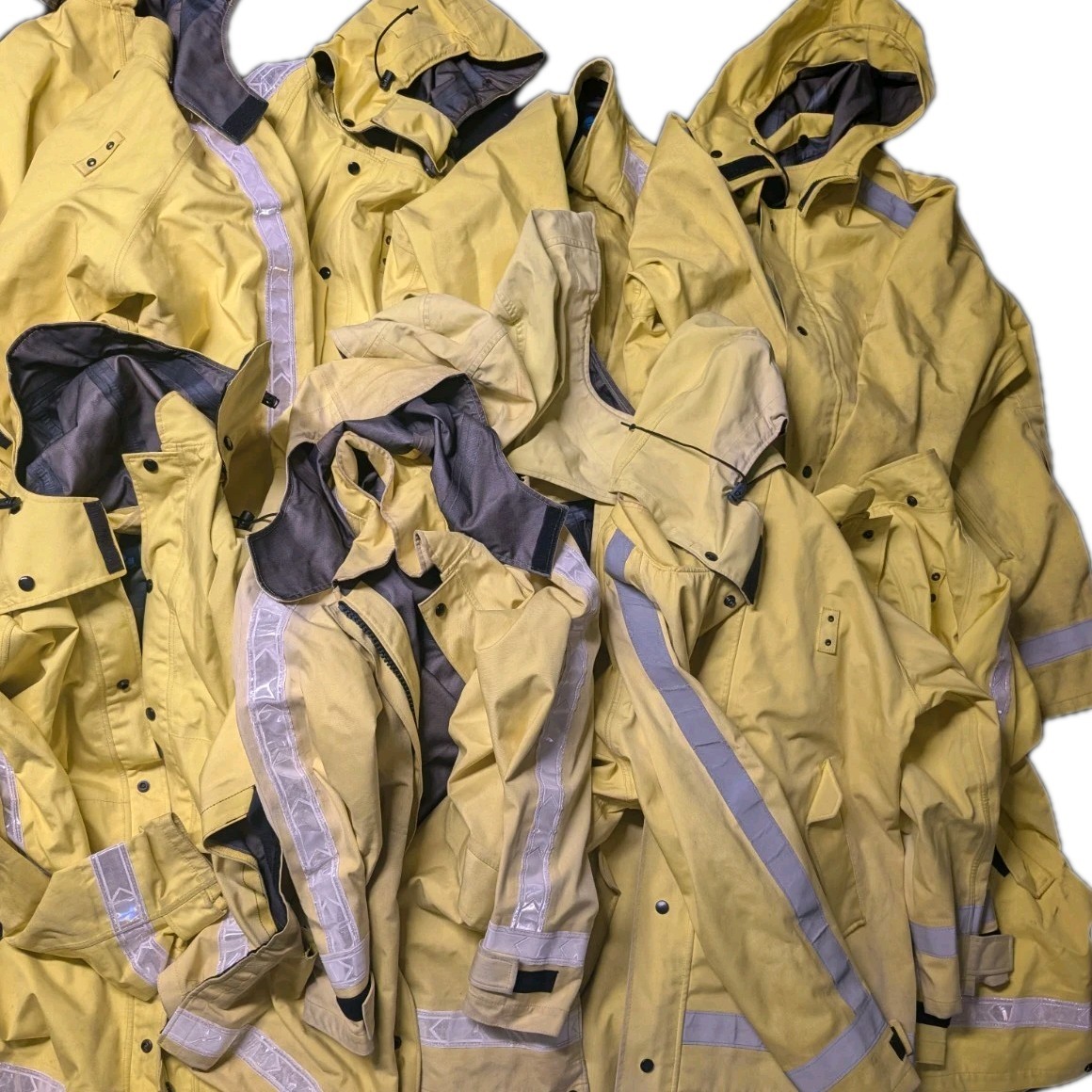 10 Blauer & Watershed Goretex Rain Jackets CHP Uniform Coats