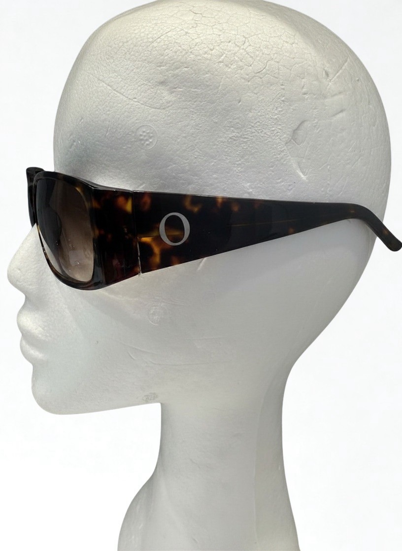 Vintage 1990s Oroton Honolulu Sunglasses Tortoiseshell Brown Gradient Lenses Y2K