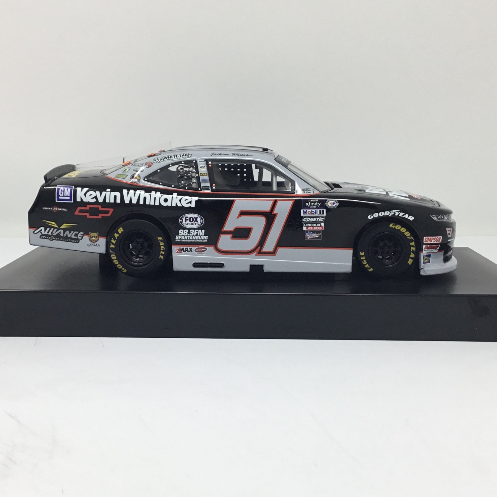 Jeremy Clements 2023 Kevin Whitaker Chevrolet 1:24 Diecast