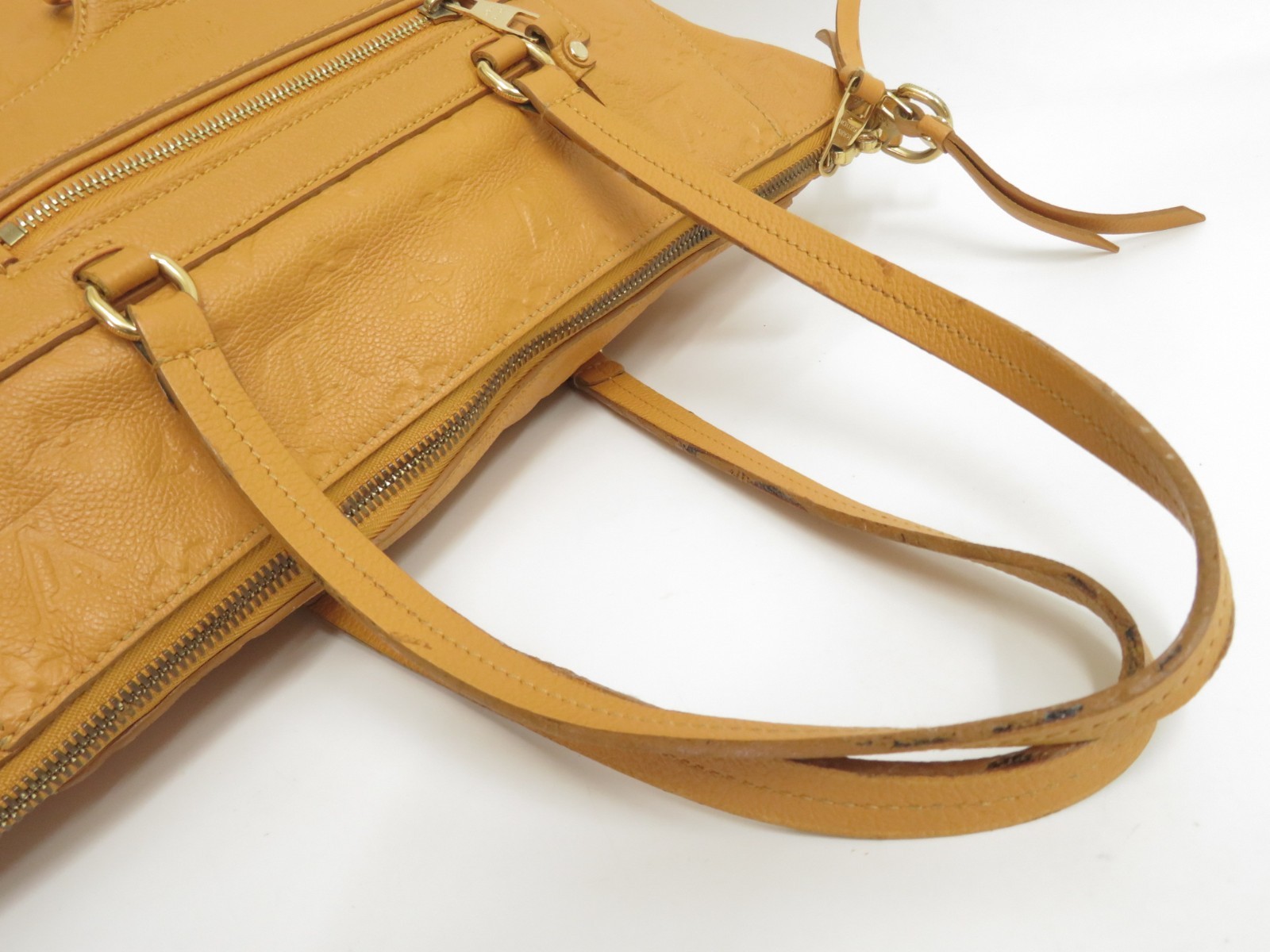 Authentic Louis Vuitton Monogram Empreinte Lumineuse PM Shoulder Bag F#52448