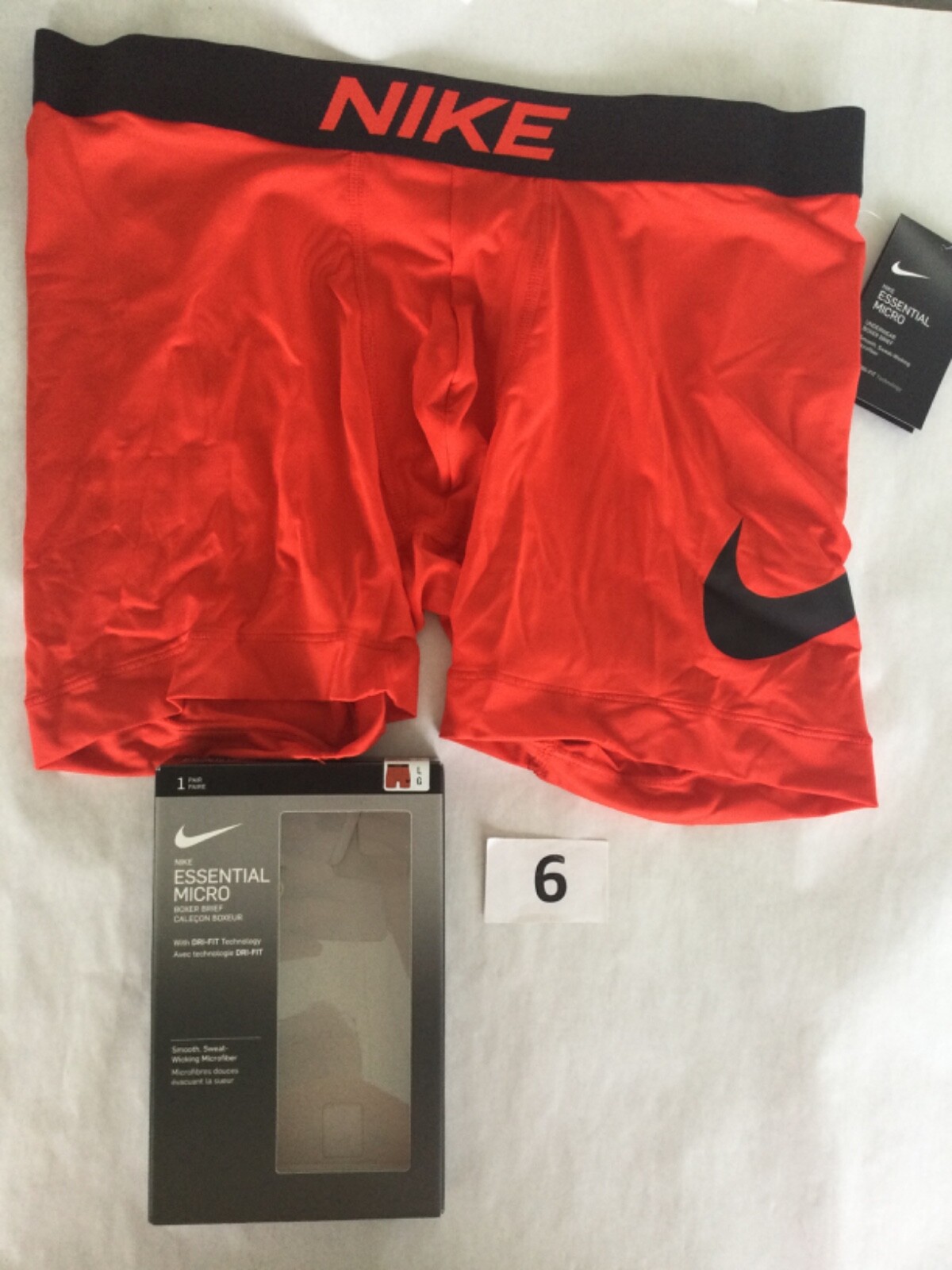 Nike Essential Micro Boxer Brief New Dri Fit Men Sizes Red Black Gray Blue Neon