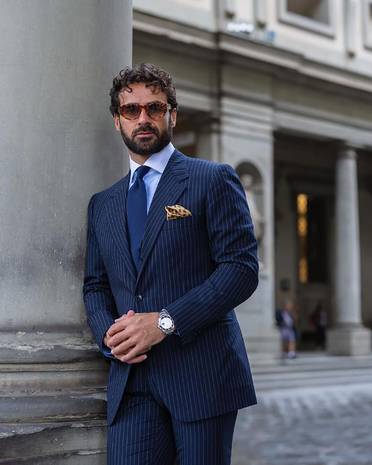 Striped Men Suits Single Breasted Stripes Wedding Prom Groom Tuxedos Regular Fit