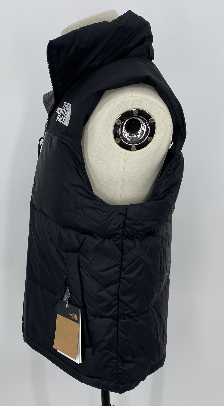 The North Face Mens Puffer Vest Black Size S 1996 Retro Nuptse Down Insulated