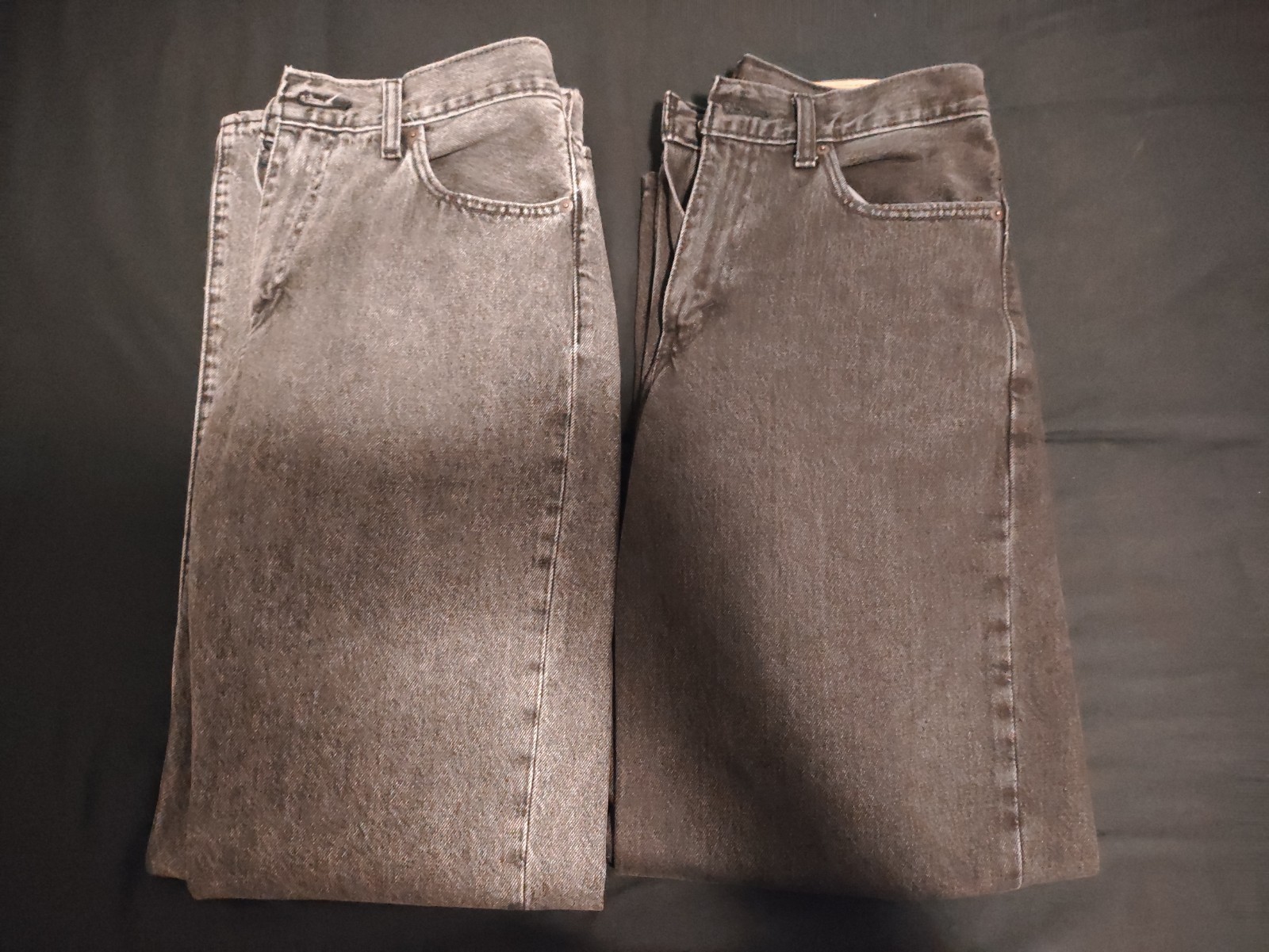 Levi’s 567 29 x 32 Light Gray and Levi’s 578 29 x 32 Gray Combo