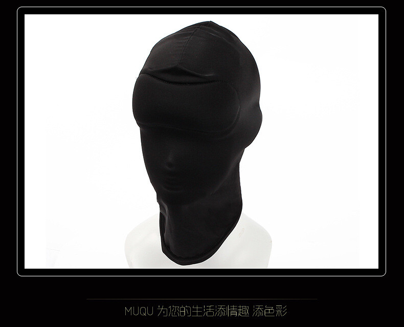 Elastic Fabric Mask with A Head Cover Open Eye and Mouth Mask Performance Mask