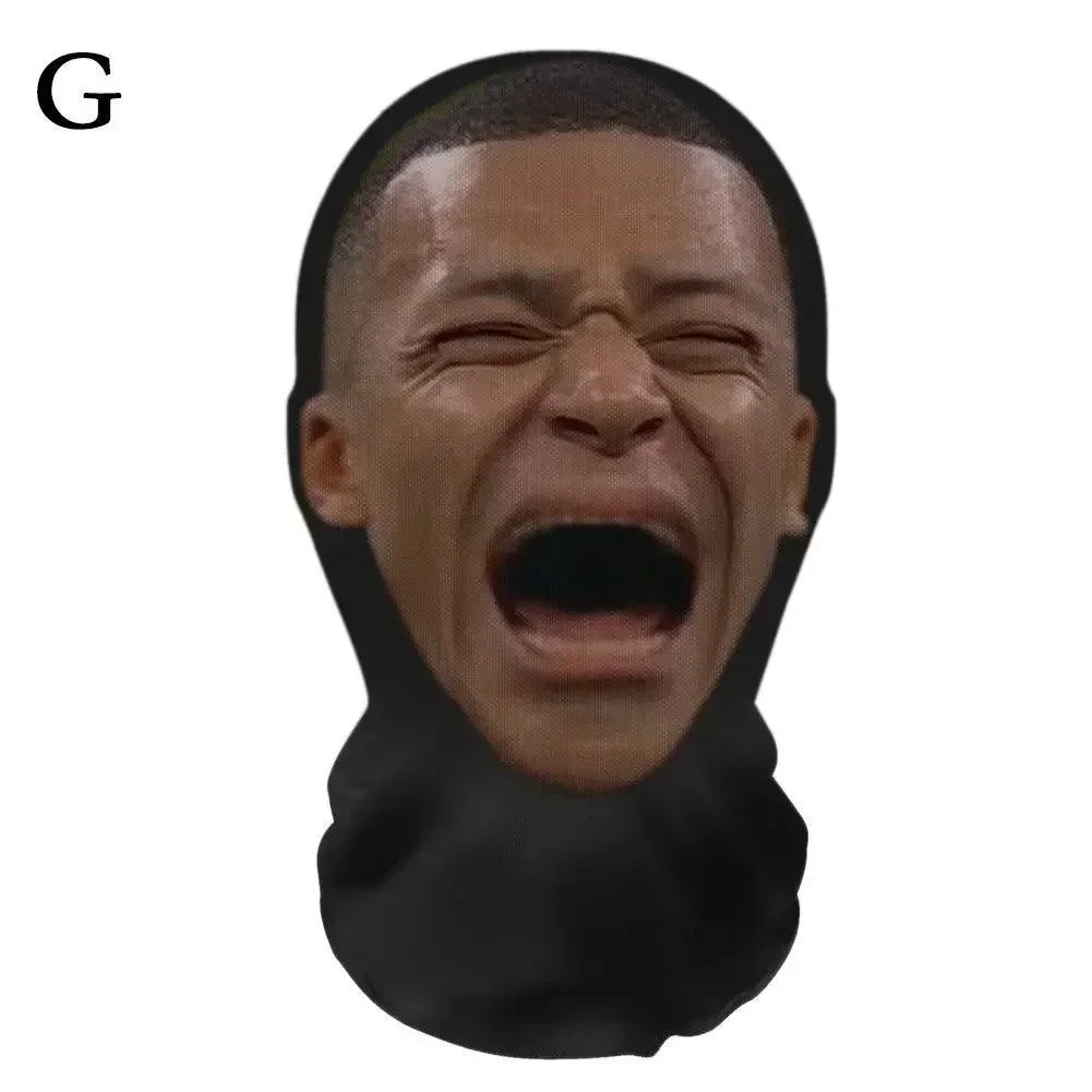 3D Celebrity Face Mask Funny Full Head Balaclava Cosplay Halloween Party Props
